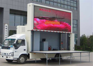 China Caminhão móvel exterior tela montada P10mm do diodo emissor de luz para a propaganda comercial fornecedor