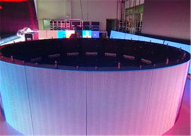 China Tela macia esférica do diodo emissor de luz de SMD P5, tela flexível do vídeo do diodo emissor de luz de Advetising fornecedor