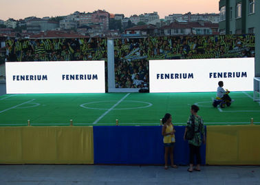 China Placas de propaganda do estádio do diodo emissor de luz da terra de esportes, tela do diodo emissor de luz do campo de futebol de P6mm IP65 fornecedor