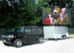 Tela de exposição conduzida móvel montada caminhão de P8mm para o arrendamento com construção de aço fornecedor