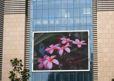 China Ângulo de visão largo da parede video alta da exposição de diodo emissor de luz da propaganda exterior da definição P6mm fornecedor
